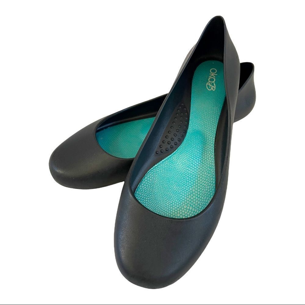 Oka-B Women's Georgia Matte Finish Ballet Flats